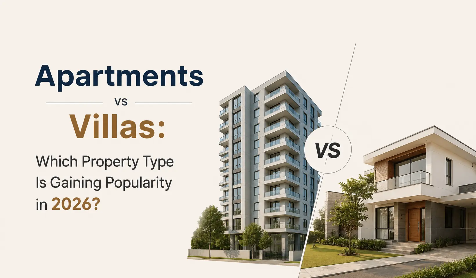 Apartments vs Villas: Which Property Type Is Gaining Popularity in 2026?