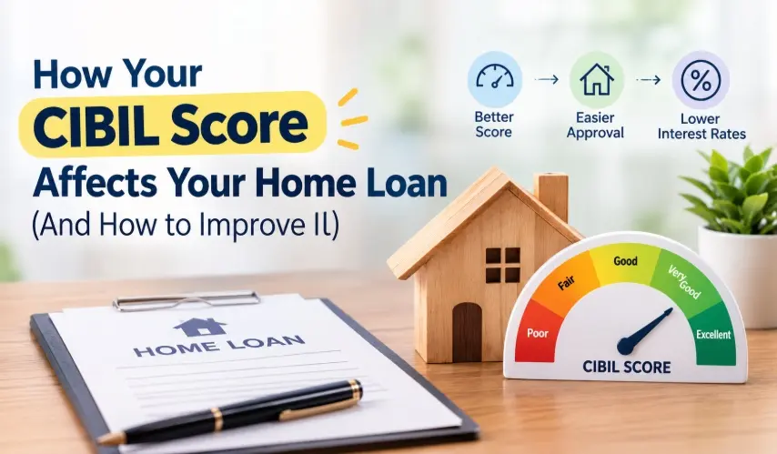 How Your CIBIL Score Affects Your Home Loan (And How to Improve It)