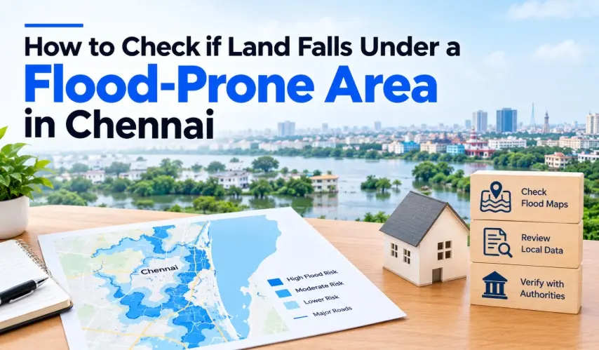 How to Check If Land Falls Under a Flood-Prone Area in Chennai